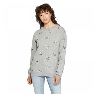 Disney Frozen Olaf Heather Grey Sweatshirt Size small